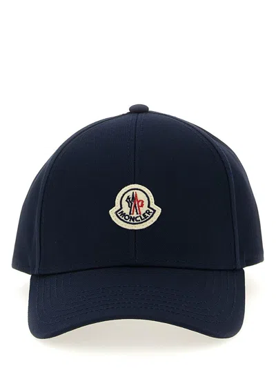 MONCLER MONCLER LOGO PATCH CAP