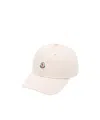 Moncler Logo-patch Cap In White