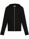 Moncler Logo-patch Cardigan In Black