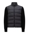 Moncler Logo-patch Cardigan In Black