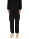 Moncler Men Jogging Pants With Logo In Black