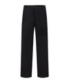 Moncler Logo-patch Cargo Trousers In Black