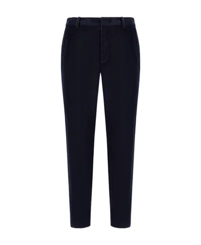 Moncler Corduroy Trousers In Black