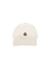 Moncler Logo-patch Cap In White