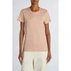 Moncler Side Logo Cotton Jersey T-shirt In Pink