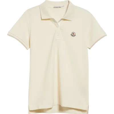 Moncler Logo Patch Cotton Piqué Polo