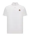 Moncler Ss Polo In White