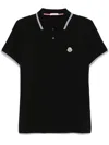 Moncler Polo Man In Black