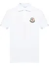 MONCLER LOGO-PATCH COTTON POLO SHIRT