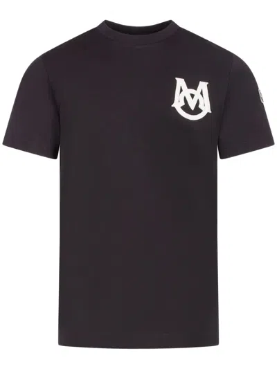MONCLER LOGO-PATCH COTTON T-SHIRT