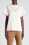 Moncler Logo Patch Cotton T-shirt In White