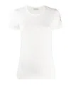 Moncler Logo-patch Cotton T-shirt In White