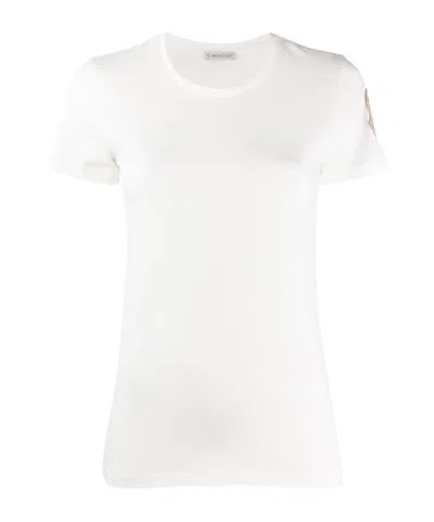 MONCLER LOGO-PATCH COTTON T-SHIRT