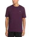 Moncler T-shirt En Coton À Empiècement Logo In Purple