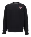 Moncler Sweatshirt En Coton In Black