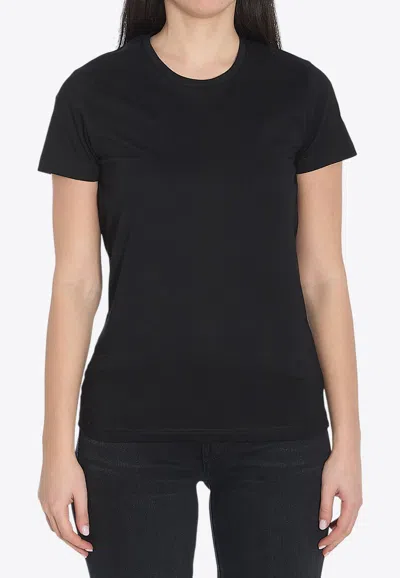 Moncler Logo Patch Crewneck T-shirt
