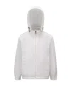 Moncler Logo-patch Detachable Hoodie In White