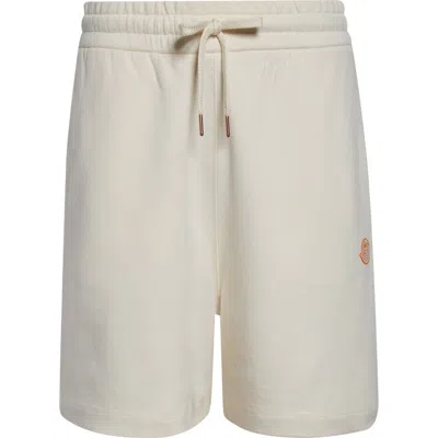 MONCLER MONCLER LOGO PATCH DRAWSTRING SWEAT SHORTS