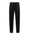 Moncler Logo-patch Drawstring Track Pants In Black