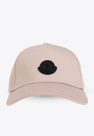 MONCLER LOGO PATCH GABARDINE BASEBALL CAP