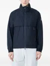 Moncler Grenoble Men Negara Packable Hooded Windbreaker Jacket In Blue