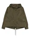 Moncler Noizay Windbreaker Jacket In Green