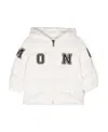 Moncler Logo-patch Hooded Padded Jacket In White