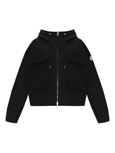 Moncler Women's Short Parka With Zip In 549p3