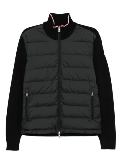 Moncler Logo-patch Jacket In Black