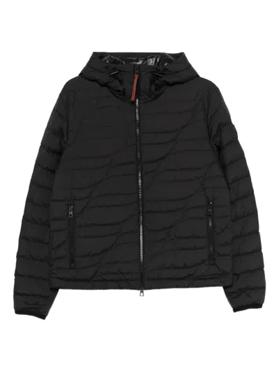 Moncler Logo-patch Jacket In Black