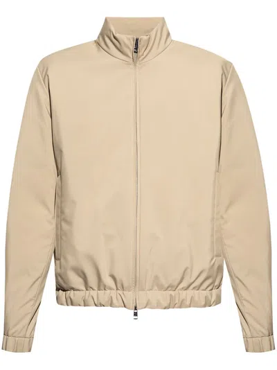 MONCLER LOGO-PATCH JACKET