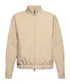 Moncler Luserna Short Down Jacket In Nude