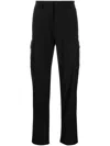 Moncler Cargo Trousers In Black