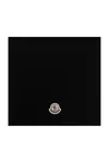 Moncler Logo Patch Knit Scarf