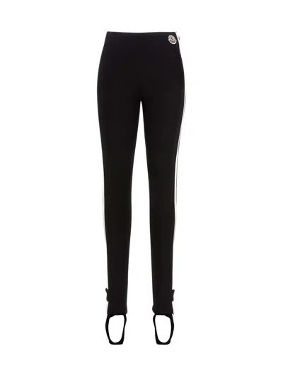 MONCLER LOGO PATCH LEGGINGS
