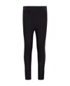 Moncler Logo-patch Leggings In Black