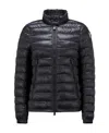 Moncler Logo-patch Padded-design Jacket In Black