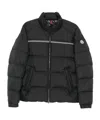 Moncler Long-sleeved Down Jacket In Black