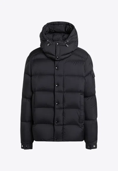 MONCLER LOGO PATCH PADDED JACKET