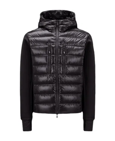 Moncler Grenoble Pontaix Short Down Jacket In Black