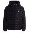 MONCLER MONCLER LOGO PATCH PADDED ZIP