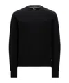 Moncler Logo-patch Performance Sweatshirt In Black