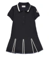 MONCLER LOGO PATCH POLO SHIRT DRESS