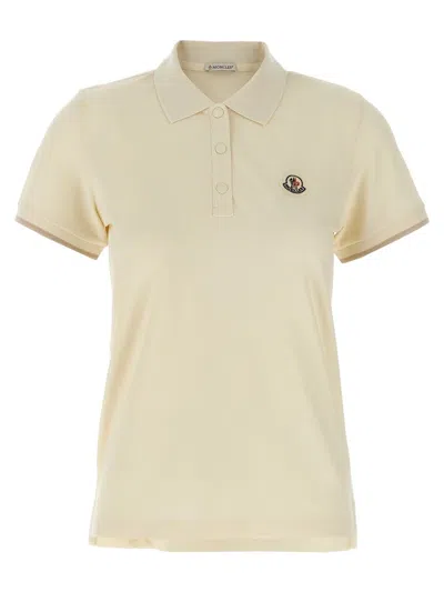 MONCLER MONCLER LOGO PATCH POLO SHIRT