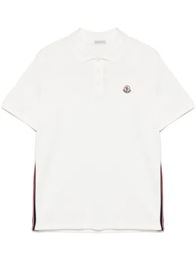 MONCLER LOGO-PATCH POLO SHIRT