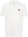 Moncler Ss Polo In White