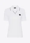 MONCLER LOGO-PATCH POLO T-SHIRT