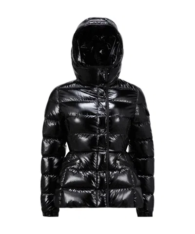 Moncler Barante Hooded Short Down Jacket Black