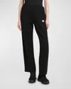 Moncler Logo Technical Joggers In Black