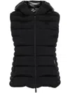MONCLER MONCLER LOGO-PATCH QUILTED GILET
